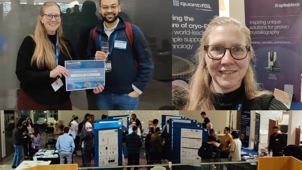 It was a pleasure to attend the fabulous @britcryst BSG Winter meeting. Congrats @GirishRMali @Dunn_School on winning guess the number grids! Thank you @inwardopen and Jo Parker for organising and @BiochemOxford for hosting.