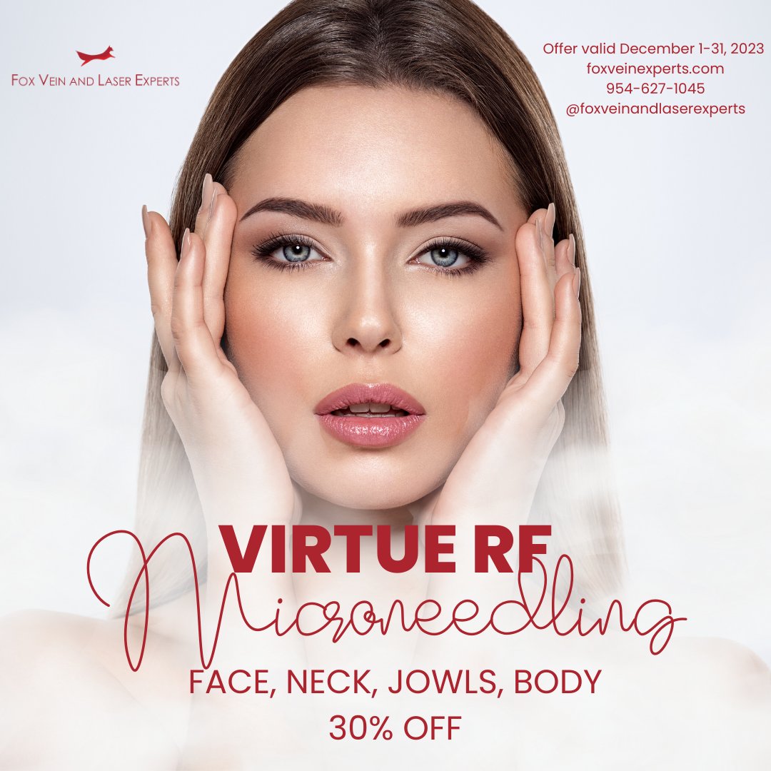 Are you looking to achieve #beautifulskin? #VirtueRFMicroneedling can be the answer you're looking for! It helps improve  skin's tone, texture and appearance quickly and painlessly! #Microneedling