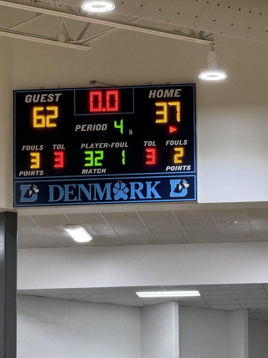 Your Lady Warriors advance to 7-2 with a 62-35 win over Denmark. 

<a href="/ErinneGiles/">Erinne Giles PG/SG</a> led ins scoring with 19 pts
<a href="/manilshaw123/">Armani</a> added 13pts 
Sonia Velez added 11

Warriors Nation is back in action 12/21 in the Fannin County Tourney!! Game time is 7pm!
