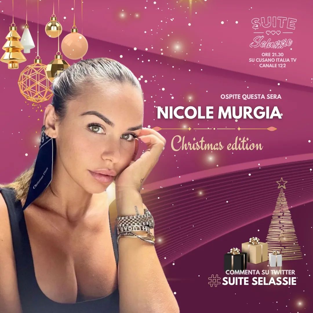 lesfanculate's tweet photo. #suiteselassie versione natalizia 🎄 
💟 @micolincorvaia
💟 @nicole_murgiaoff
Questa sera ore 21.30 su #CusanoItaliaTv #canale122 del digitale terrestre
#selassie #tvshow #programmatv #interviste #micolincorvaia #nicolemurgia #incorvassi #lesfanculatrici https://t.co/FPgzzshV2u