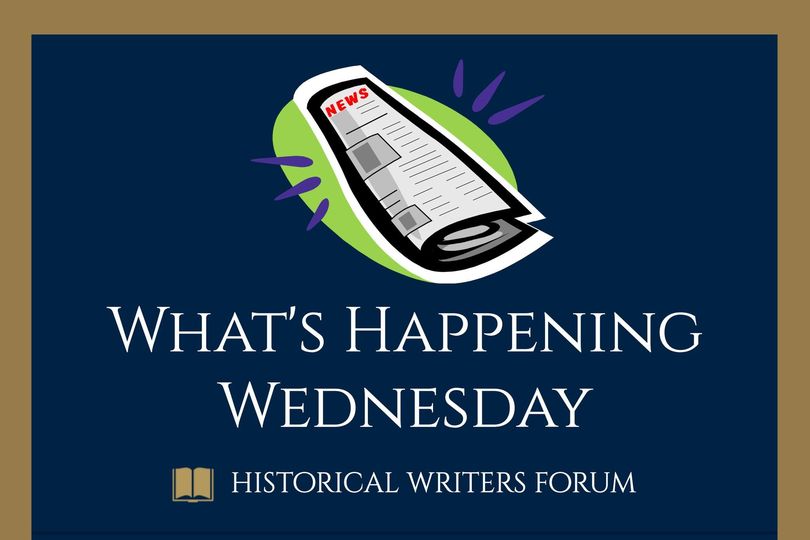 Time for #WhatsHappeningWednesday here at @HistWriters so why not share your news? What are you reading, writing or researching this week? Any events to share? Who's doing #HistFicXmas?