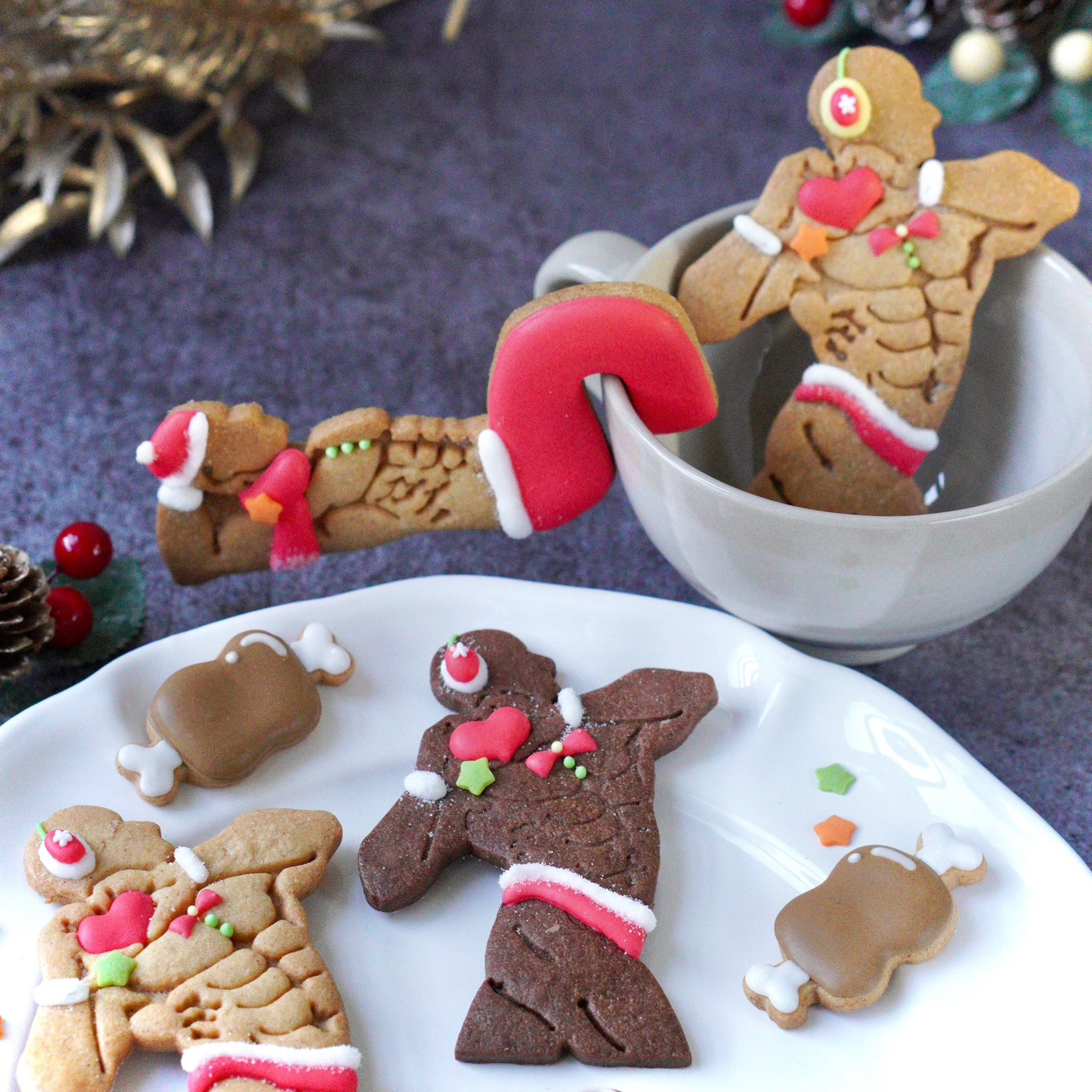 デコパージュ作品ジンジャークッキーパッチワーク 【公式通販】