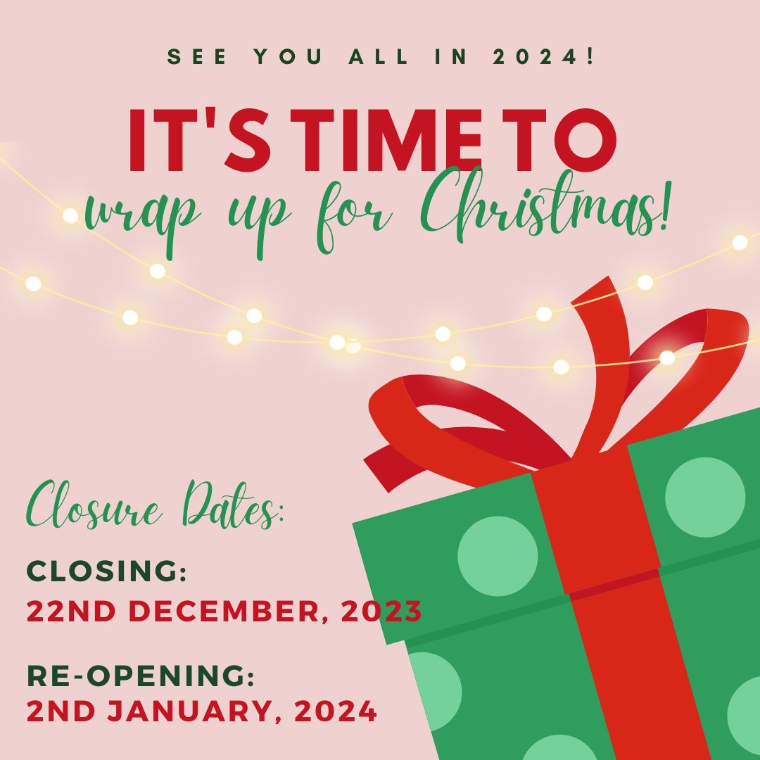 #CHRISTMASISCOMING #christmasclosure #wrexham #virtualassistant
