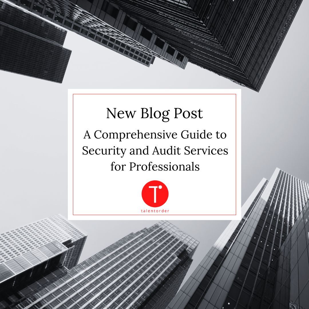 📣A comprehensive guide to security and audit services for professionals:
talentorder.com/blogs/post/A-C… 

#cyber #cybersecurity #cyberblog #cyberjobs #cyberthreats #audit #auditblog #auditjobs  #compliance #risk #riskmanagement #riskjobs #hiring #talentorder