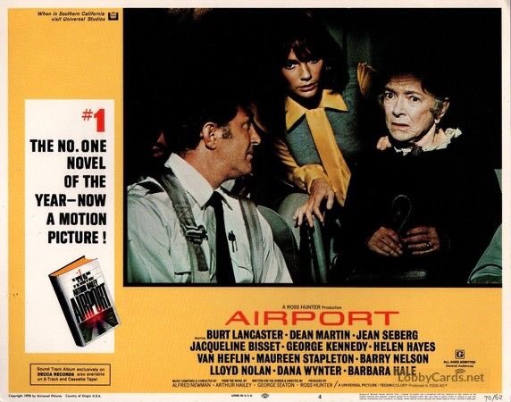 Airport (1970) ❤️ #DeanMartin #JacquelineBisset #VanHeflin