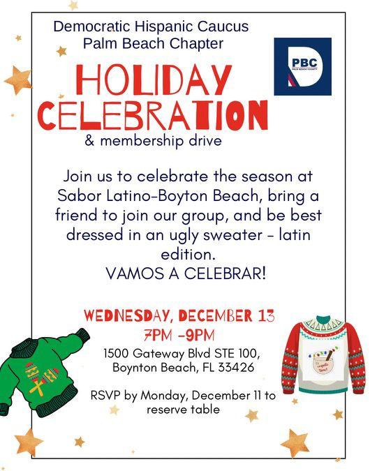 Holiday Party tonight !