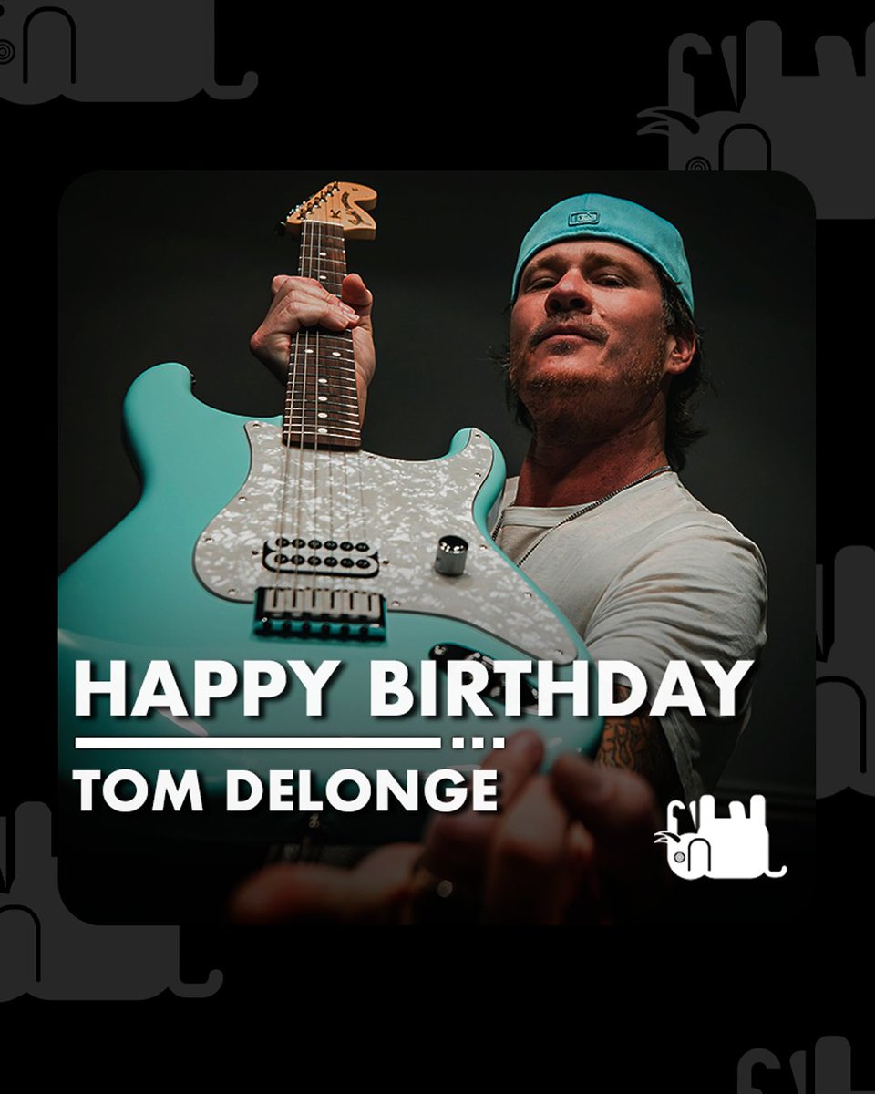 Happy Birthday to the one and only @tomdelonge! What a year. From re-joining Blink 182, releasing the #1 album 'One More Time...' to you, Mark and Travis taking the world by storm all over again. It's been nothing short of phenomenal 🎉❤️