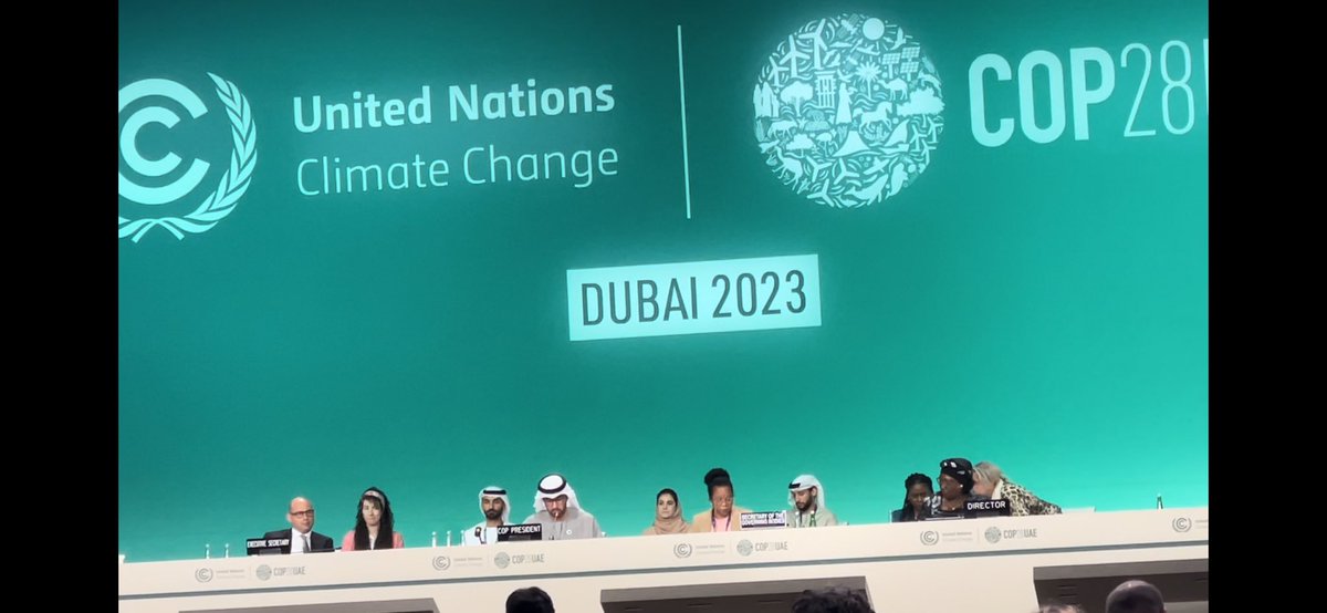 In a historic moment at @COP28_UAE @UNDRR, partnering with @UNOPS, were selected as the hosts of the #SantiagoNetwork on #lossanddamage. Decision: unfccc.int/documents/6363… Big opportunities for collaboration; big push for #ResilienceForAll