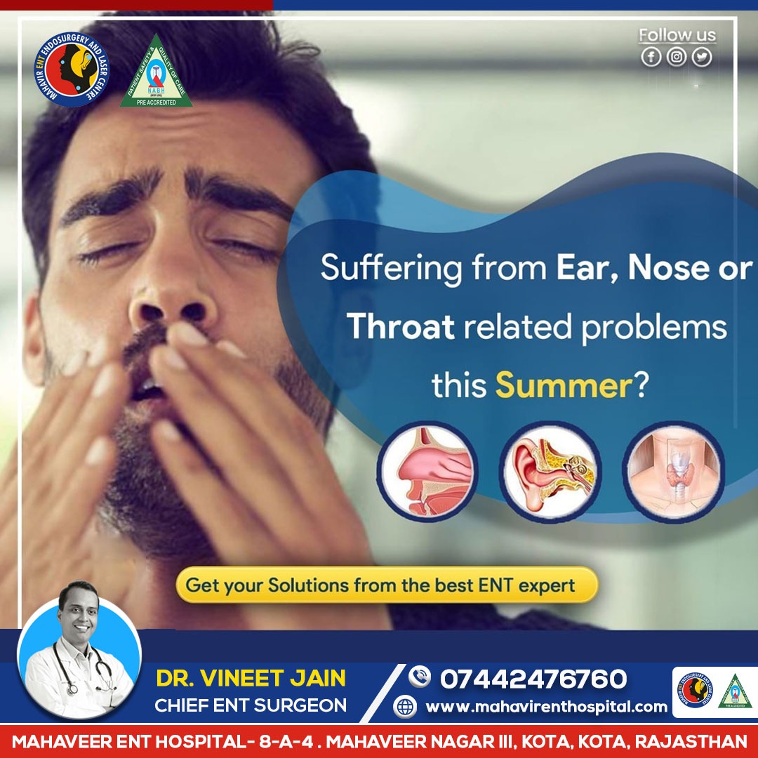 MahavirEnt's tweet photo. Best ENT Doctor in Kota Dr. Vineet Jain. Book an Appoinment on call and visit us on :- https://t.co/QL4VcYYNE0
#drvineetjain #ENT #Mahavirenthospital #ENTDoctor #ENTspecislist #ENTtreatment #kota https://t.co/gjFXRYUhPb
