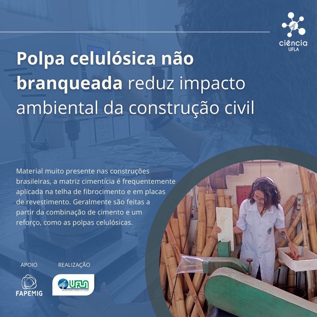 #CiênciaUFLA

Saiba mais: 
ciencia.ufla.br/reportagens/me…

#UFLA  #Ciencia #Notícias #NoticiasBrasil #Educação #construçãocivil #celulose #inovação #pesquisa