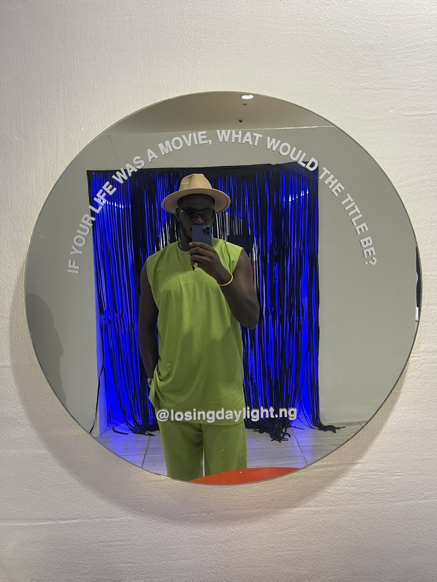 ICONOREOLUWA's tweet photo. Visit Losing Daylight exhibition today 🫵🏿 https://t.co/LYWOl5orI6