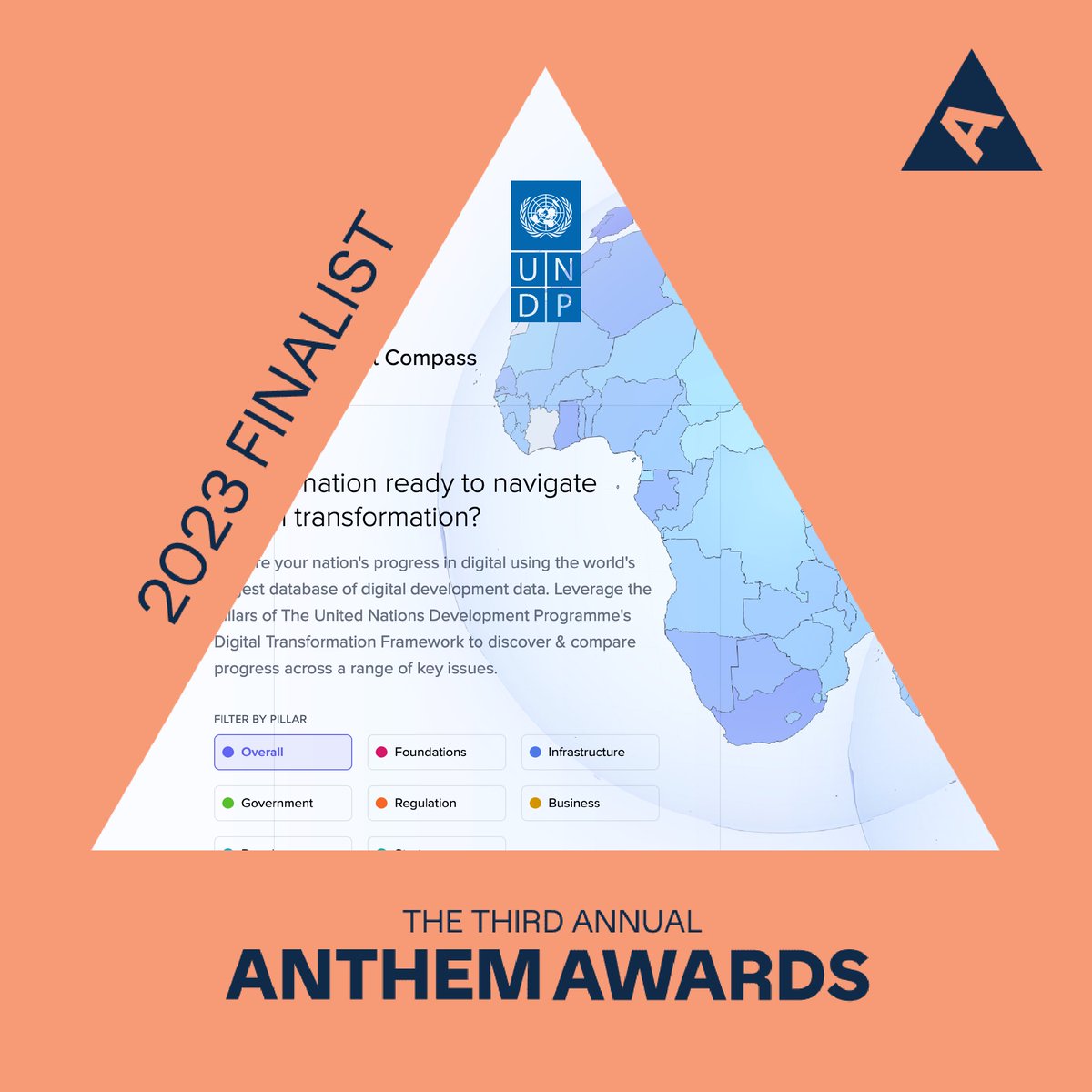 Robert_Opp's tweet image. Great news! @UNDP has been nominated for this year’s @anthemawards for our Digital Development Compass, a tool that gauges the world’s progress on achieving global #DigitalTransformation for a more inclusive future.

🗳️ Vote NOW: go.undp.org/q19q

#DigitalUNDP
