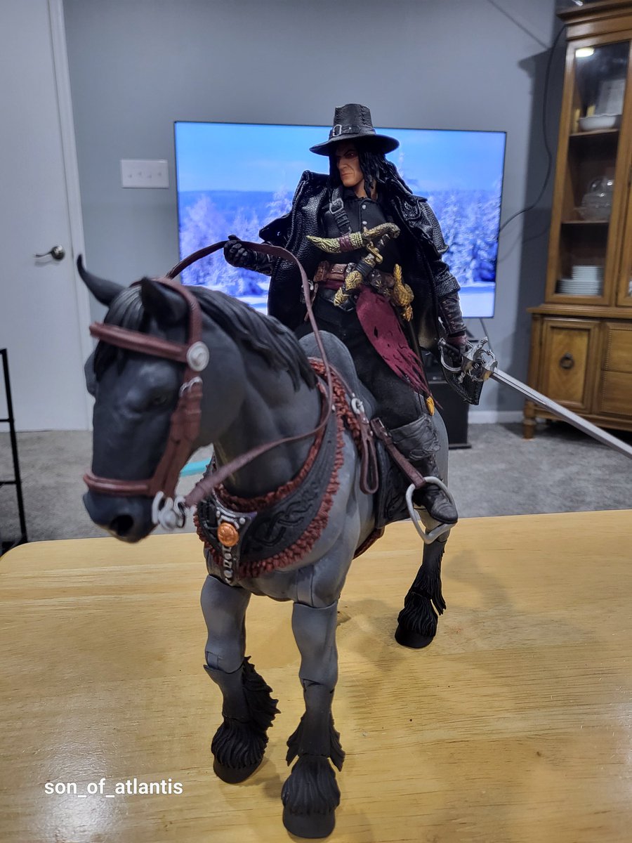 This is the reason I wanted a horse. #SolomonKane needed a ride.
@OutOfThePackage #ToyMan #toyjoy #toycollector @mezcotoyz #fourhorsemenstudios #toyphotography #toypics #toyaddict #actionfigures #actionfigurephotography #actionfigureaddict #actionfigurejunky #One12Collective