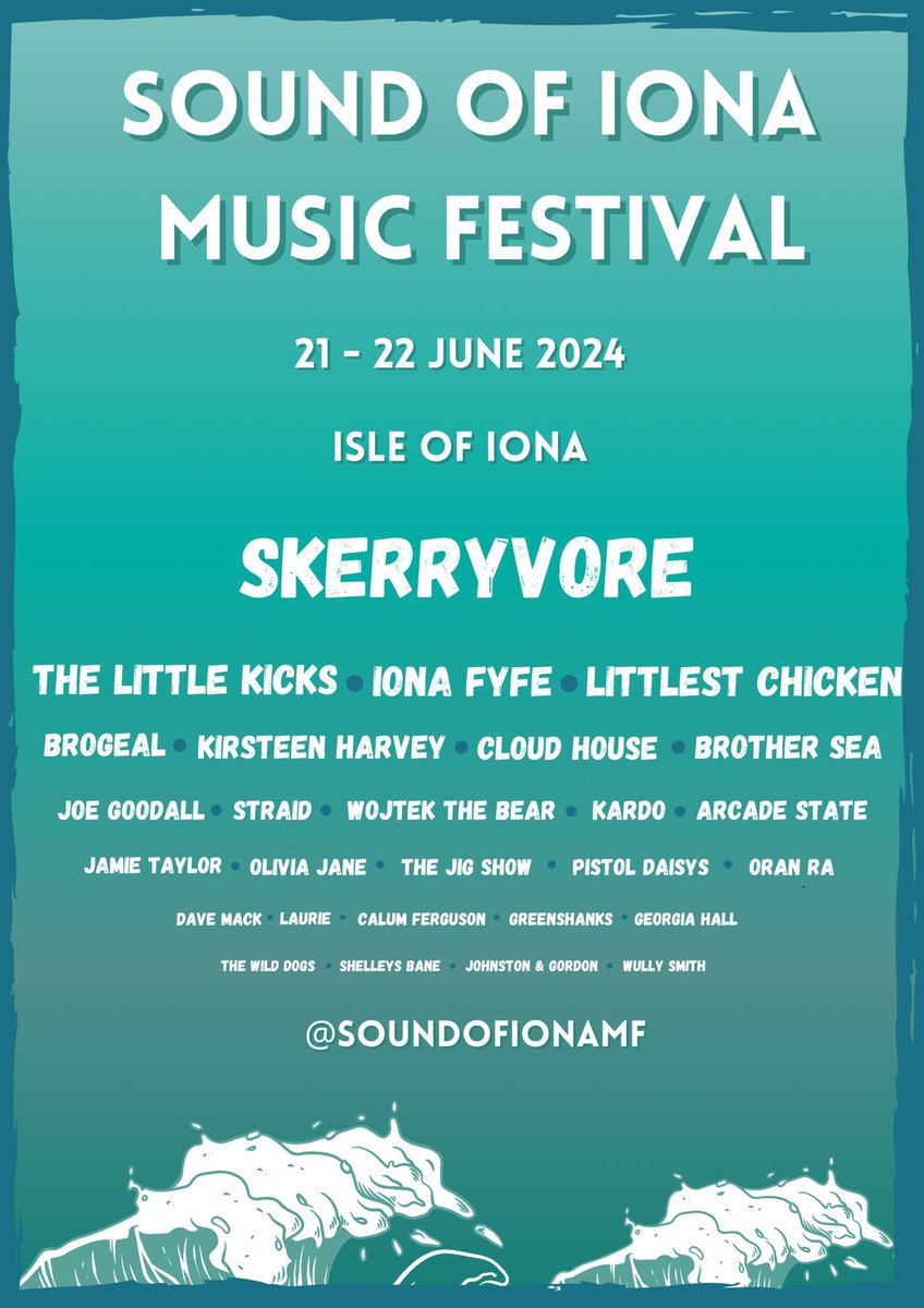 Georgia Hall (@georgiahallsing) on Twitter photo I am SO EXCITED to announce that I will be playing <a href="/soundofionamf/">Sound of Iona Music Festival</a> next year ☺️🎶 click the link in my bio for tickets if you want to come see a brilliant weekend of music in a beautiful part of Scotland 🏴
#musicfestival #announcement #scottishartist #music I am SO EXCITED to announce that I will be playing <a href="/soundofionamf/">Sound of Iona Music Festival</a> next year ☺️🎶 click the link in my bio for tickets if you want to come see a brilliant weekend of music in a beautiful part of Scotland 🏴
#musicfestival #announcement #scottishartist #music