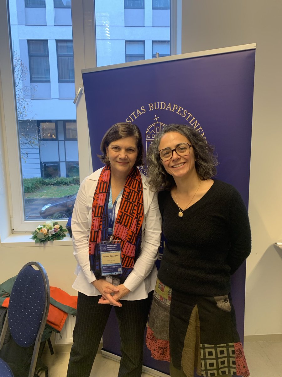 Privilege to meet Dr Vinciane Rebours, Chair of Pancreatology at Hospital Beaujon in Paris, here at the Semmelweis Symposium in Budapest- the US and France teaming up to understand what causes pancreatic cancer and to detect it early. #PRECEDE #pancreatic cancer #early detection