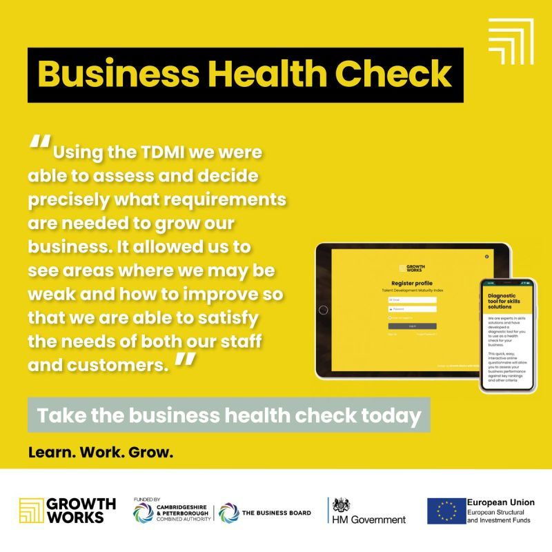 Have you used our free diagnostic tool yet? Our business health check will review your business practices & performance in just 10 minutes, including recruitment, training, HR and performance management. Get started today ➡️ bit.ly/3tcghcR