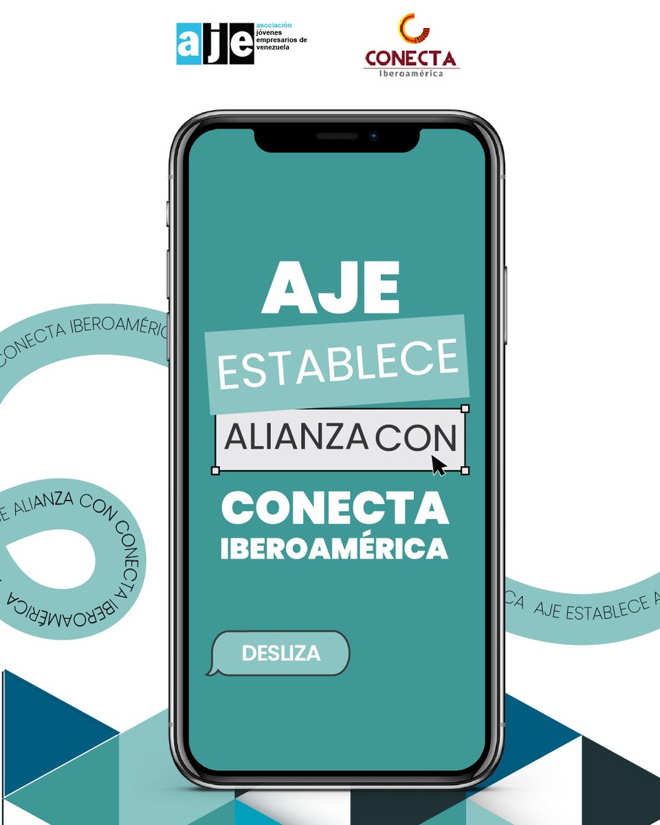 En AJE tenemos un nuevo aliado regional: @conectaiberoamerica 💪🏻