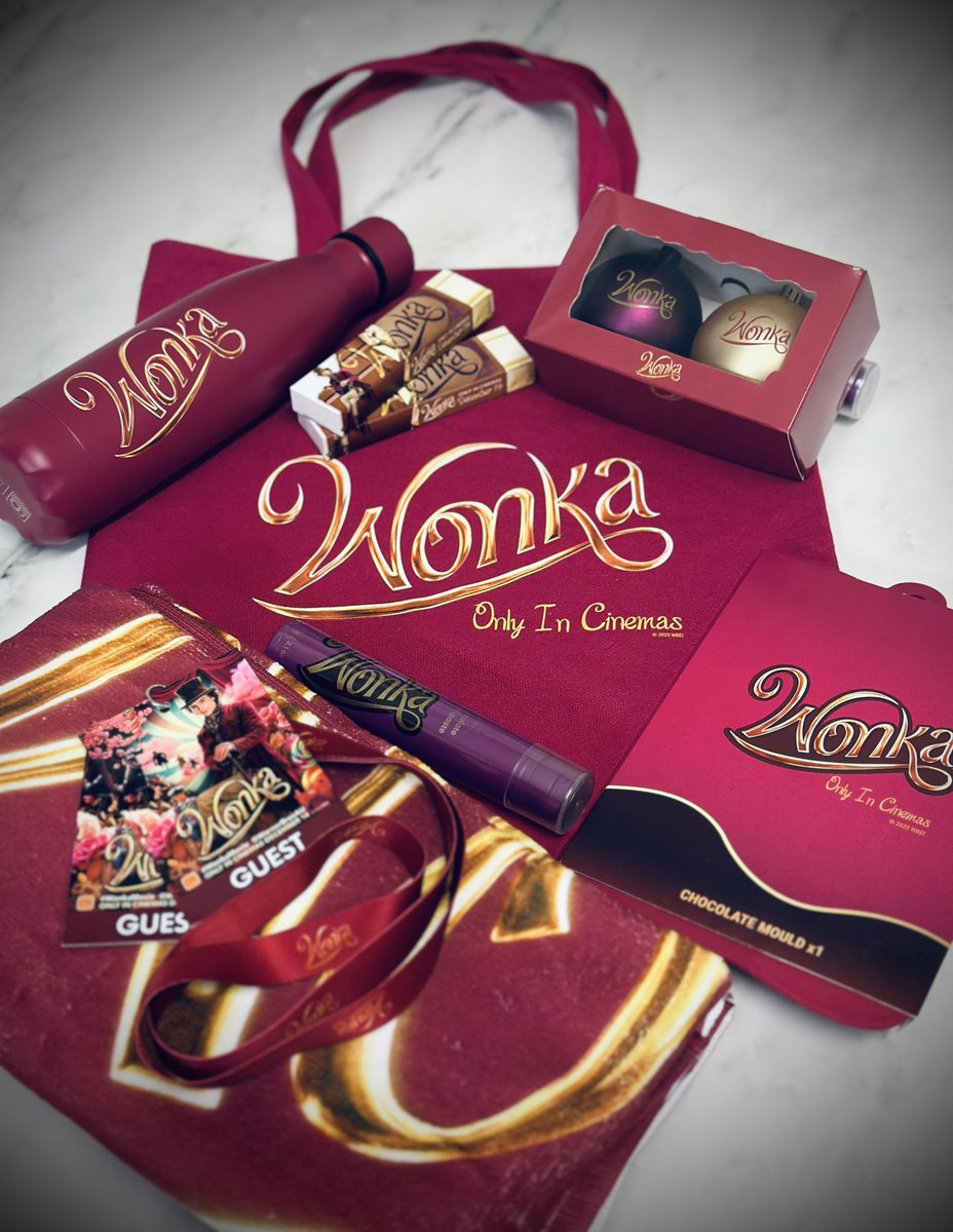 Attended a Wonka screening & was lucky enough to win a surprise gift bag thanks to @warnerbrosau🤩🙏Wonka is a wonderfully delightful film!💜🍫🎩 Highlights video of the fantastic event coming soon!
#WonkaMovie #WillyWonka #Movie #Cinema #Prize #FamilyMovie #FamilyFilm #KidsMovie