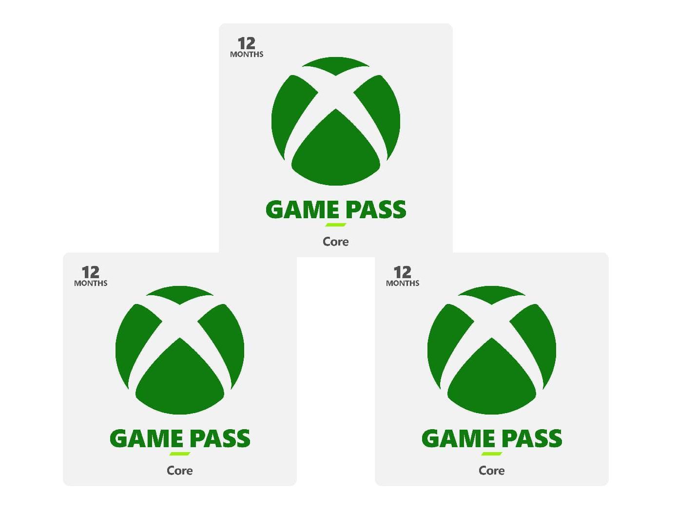 Xbox 1 Month Game Pass Core – US Registered Account Only (Email Delivery) 