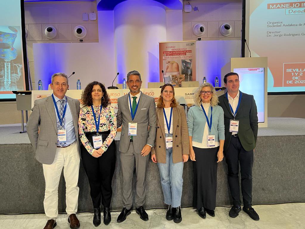 ✅Dirigimos el IV Curso Monográfico del Manejo Interdisciplinar de Escoliosis de <a href="/SAMFYRE/">SAMFYRE</a>.  Ha reunido a unos 100 profesionales implicados en el manejo de la #escoliosis, como nuestros especialistas de <a href="/RehabilitaHUVR/">RehabilitaciónHUVR</a> 

➕m.facebook.com/story.php?stor…