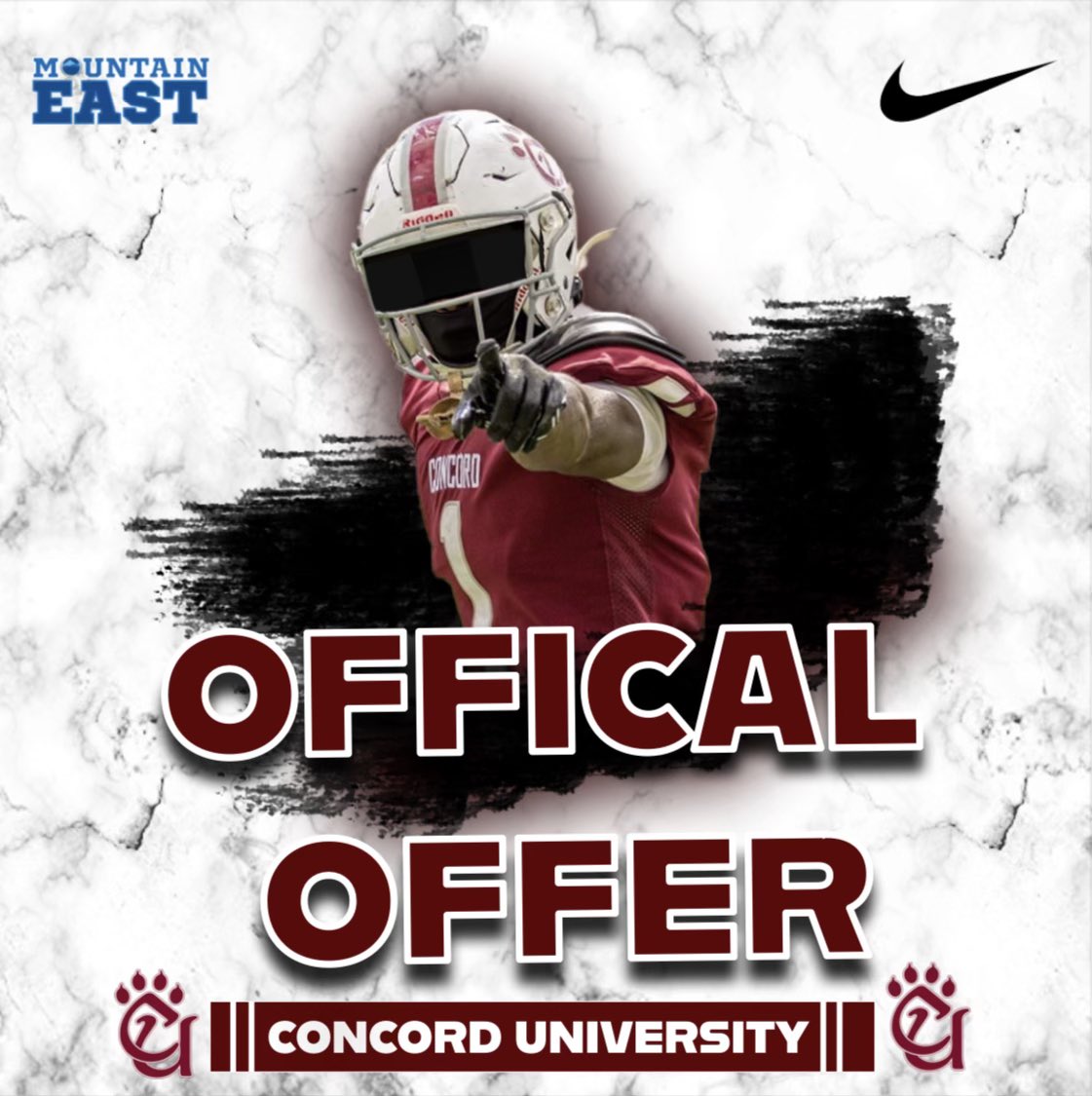 Bryce”Twin”Coulson (@brycecoulson7) on Twitter photo Blessed to receive an offer from Concord University #gomountainlions <a href="/ParkviewFB/">Parkview Football</a> <a href="/CoachSturdivan1/">Coach Sturdivant</a> <a href="/CoachMangel/">Carter Mangel</a> <a href="/CoachBMiller35/">Brian Miller</a> <a href="/BriceBonner/">Brice Bonner</a> @CoachGunterPV Blessed to receive an offer from Concord University #gomountainlions <a href="/ParkviewFB/">Parkview Football</a> <a href="/CoachSturdivan1/">Coach Sturdivant</a> <a href="/CoachMangel/">Carter Mangel</a> <a href="/CoachBMiller35/">Brian Miller</a> <a href="/BriceBonner/">Brice Bonner</a> @CoachGunterPV