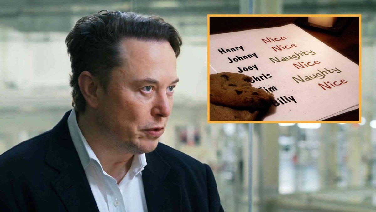 Elon Musk Buys Santa's Workshop, Releases Emails Showing How Naughty And Nice Lists Were Created buff.ly/3WiigW3