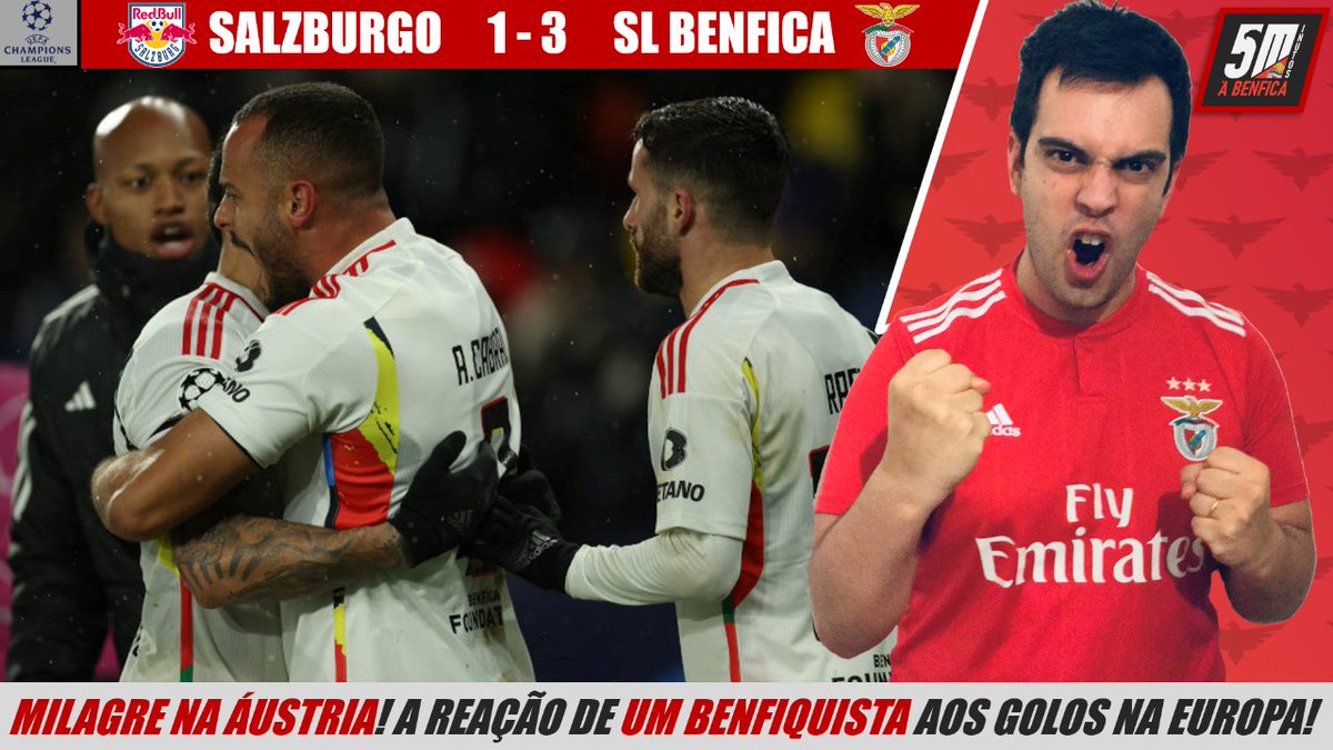 Benfica: golos precisam-se para atacar milagre na Champions