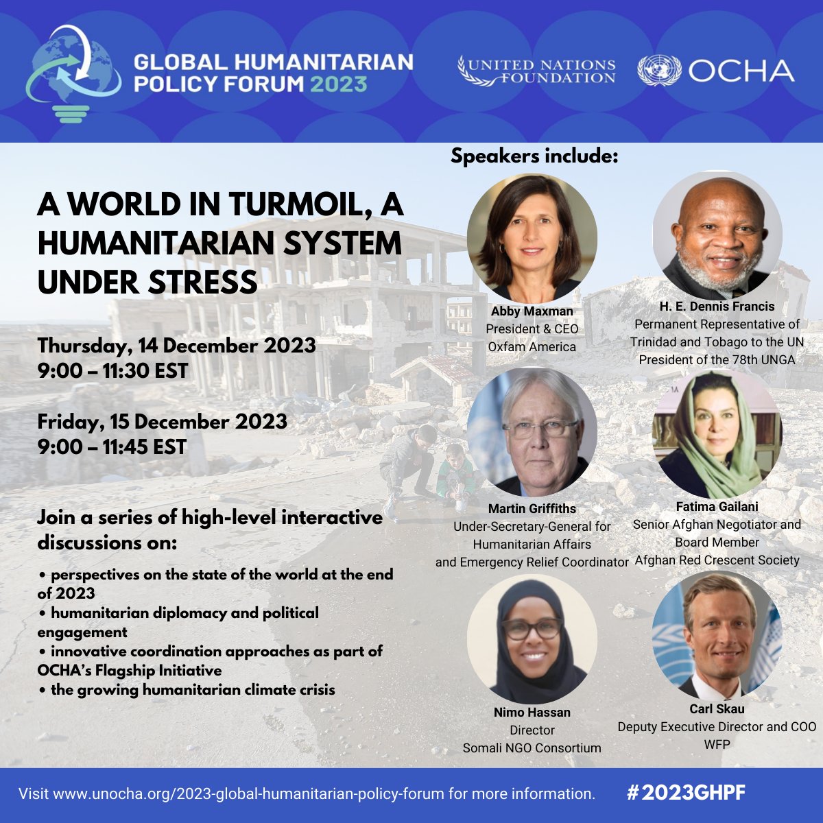 UNOCHA Policy tweet media