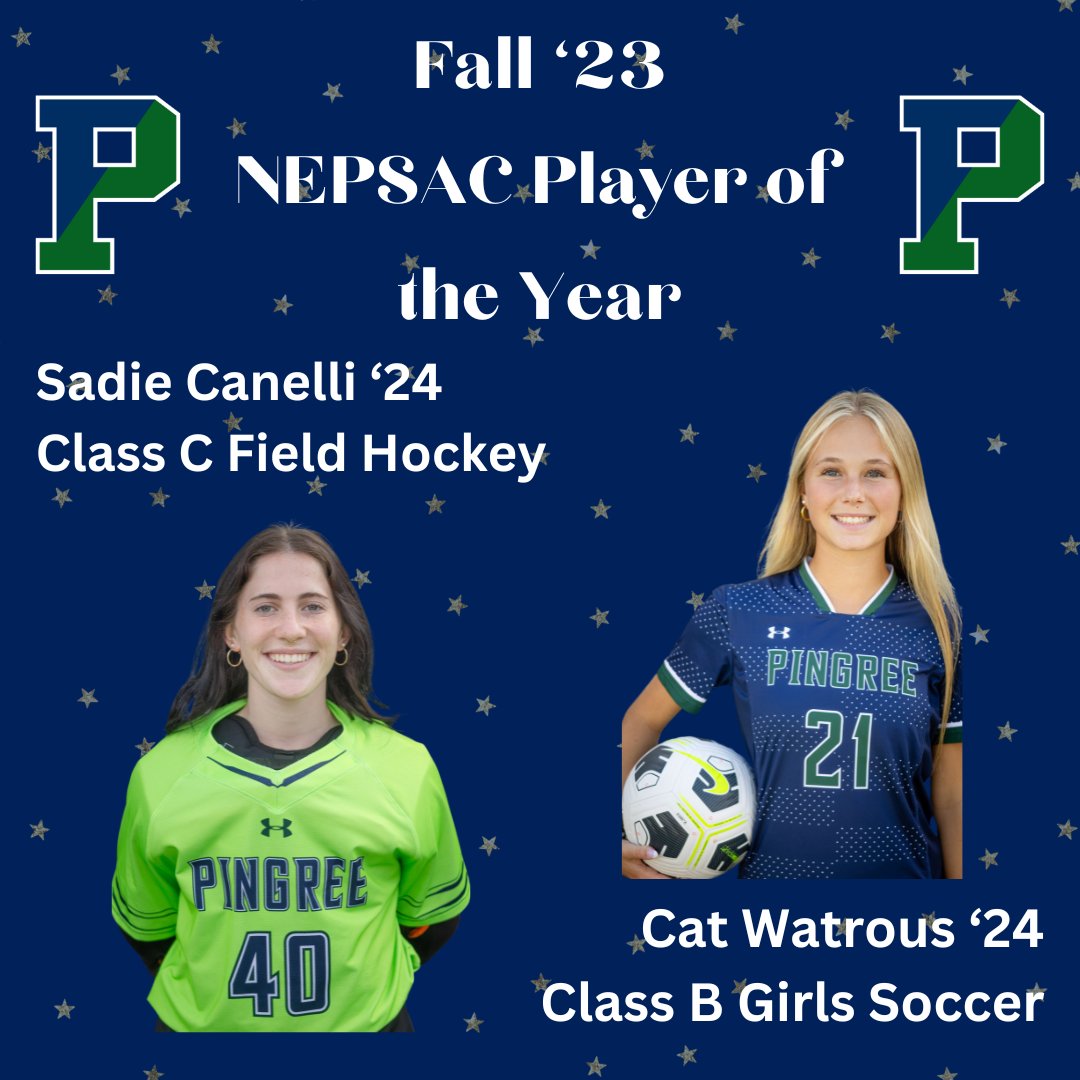 RT pingreesports: Congratulations to all our fall athletes that were named Fall 2023 All-NEPSAC and All-NEPSAC HM! Also sending a HUGE shoutout to Sadie Canelli and Cat Watrous for winning NEPSAC POY! Great job Highlanders, keep up the good work! #GoBlue