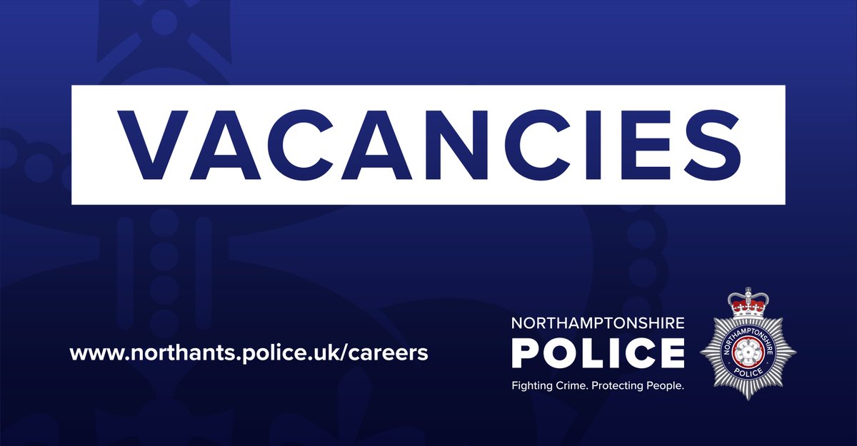 We are recruiting: ➡️ Witness Care Officer ➡️ Evidential Review Officer ➡️ Police Constables (non-degree holder route) ➡️ Digital Forensics positions ➡️ Covert Investigations Officer ➡️ Special Constables See more vacancies & apply here: ow.ly/1R5f50QcmWu