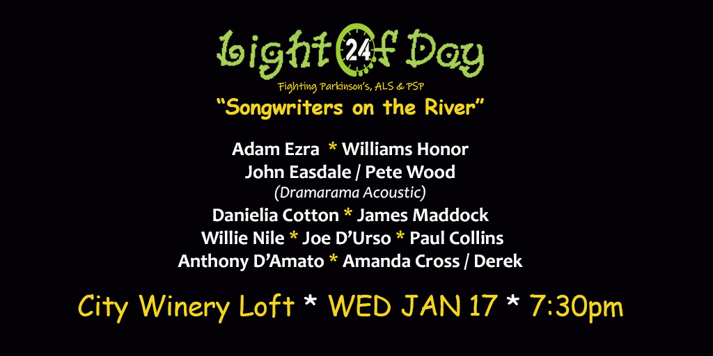 Light of Day (@lod_foundation) on Twitter photo #LOD24 Songwriters on the River
Tickets on sale 12/15/23 at noon
Weds. Jan 17, 2023
<a href="/CityWineryNYC/">City Winery</a> Loft
Tix: $30-$49
citywinery.com/new-york-city/…
#LODWinterfest #LODWinterfest24 #LightofDay24 #lightofdayfoundation #citywinerynyc #citywinery #LOD24 Songwriters on the River
Tickets on sale 12/15/23 at noon
Weds. Jan 17, 2023
<a href="/CityWineryNYC/">City Winery</a> Loft
Tix: $30-$49
citywinery.com/new-york-city/…
#LODWinterfest #LODWinterfest24 #LightofDay24 #lightofdayfoundation #citywinerynyc #citywinery