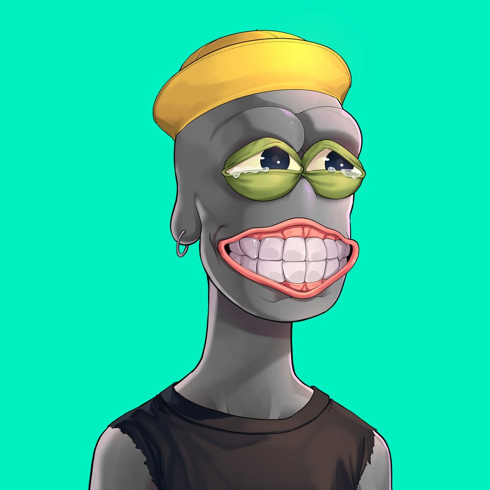 Dogs8eggs's tweet image. Reaffirming my unwavering support for The Rare Apepes. 🐸📷 The grin trade embodies the positivity we share as a community. Art. Brand. Community. The ABC&apos;s of NFT greatness. 🚀 #RareApepes #NFTs #CommunityOverEverything