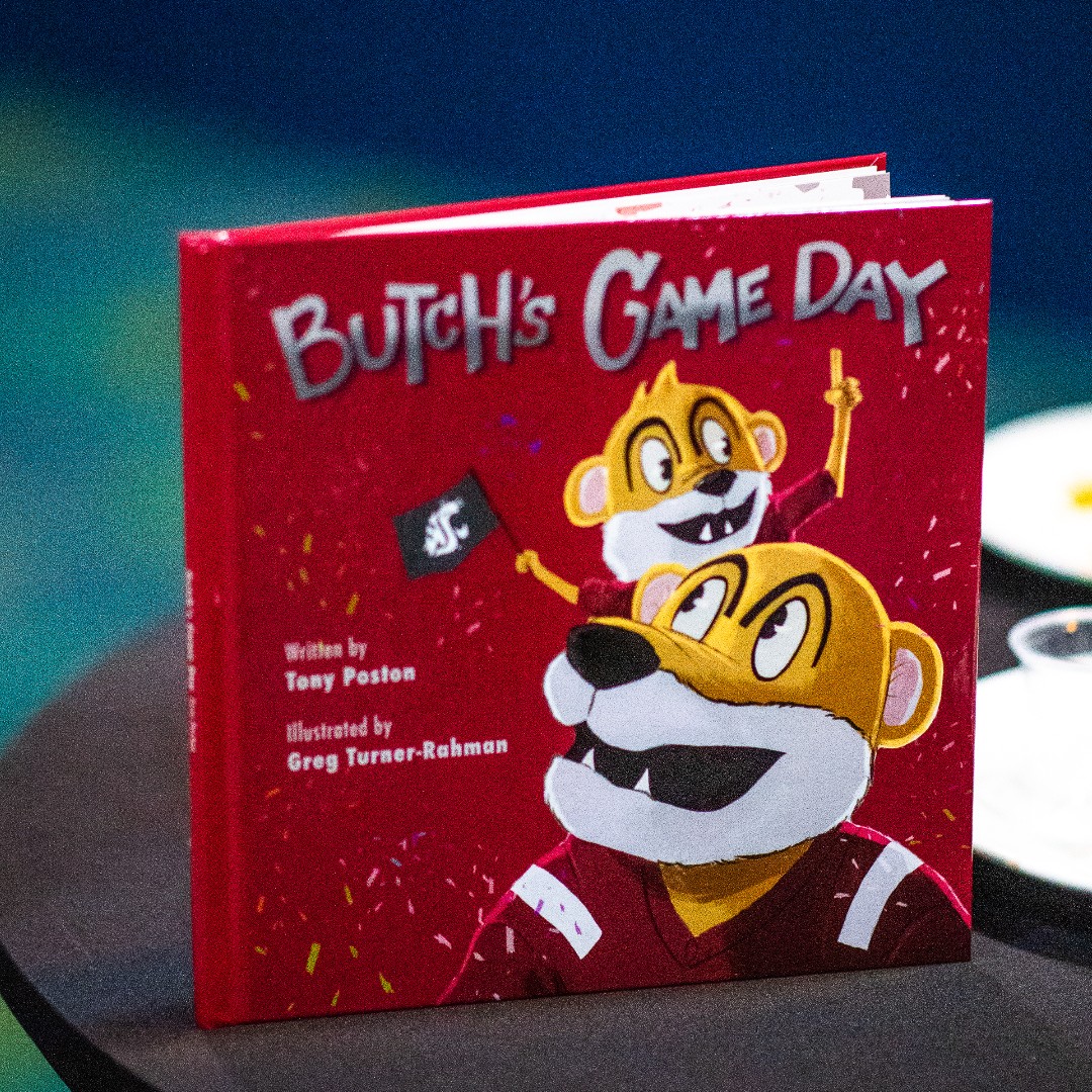 COUGMAS DAY 10 🎁 

Gift Butch's Game Day to a future Coug this Christmas 📕 AND get 30% off all titles at WSU Press w/ promo code HBF2023

Written by our Executive Director, Tony Poston, & proceeds go to the Butch T. Cougar Scholarship at WSU.

Shop now: bit.ly/3Ki3lb3