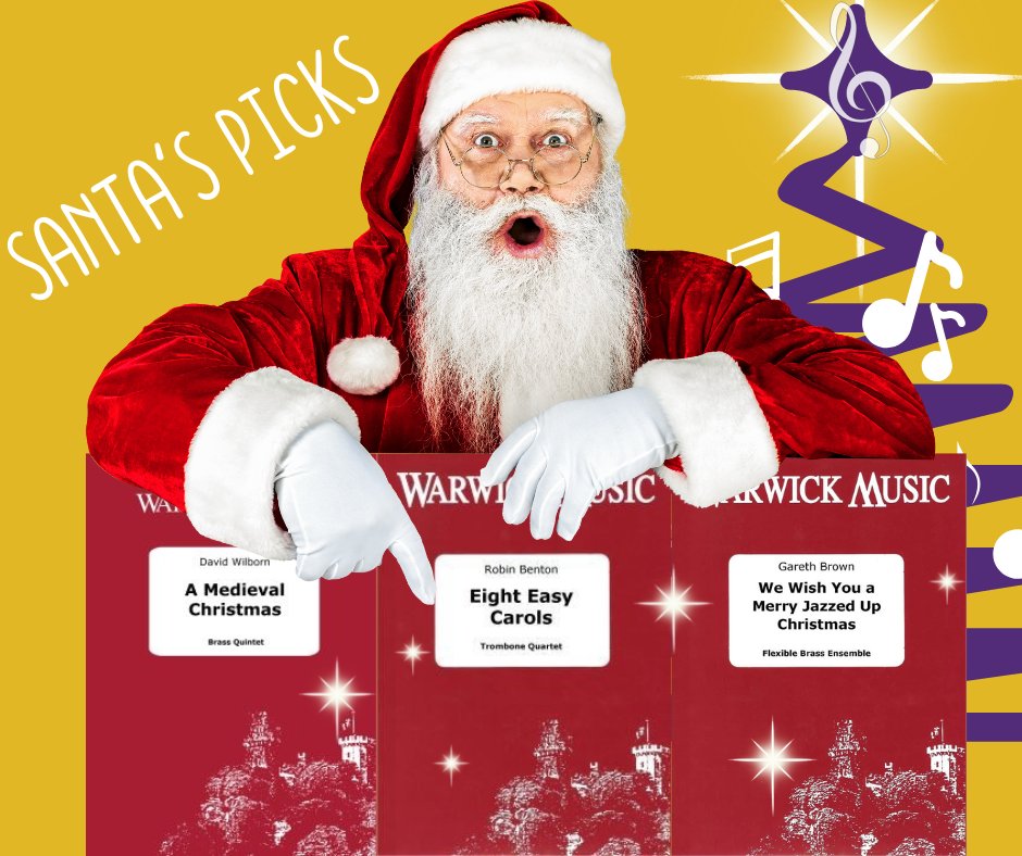 🎅 Santa has kindly selected some Christmas music for you to try, check out what he's picked out below 👇

🎄 We Wish You a Merry Jazzed Up Christmas 
bit.ly/3tgUlgI 

🎶 Eight Easy Carols 
- bit.ly/3tcRcyx

🎅 A Medieval Christmas - bit.ly/3tcRipT