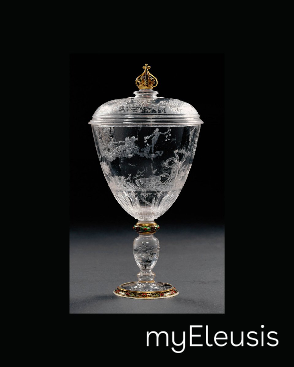 Annibale Fontana: Το λεγόμενο Κύπελλο της #Περσεφόνης / πριν το 1569 / χαλαζίας και χρυσός / Kunsthistorisches Museum • Annibale Fontana: The so-called #Proserpina Cup / before 1569 / rock crystal and gold / Kunsthistorisches Museum

#myEleusis #Eleusis #Persephone #Περσεφόνη