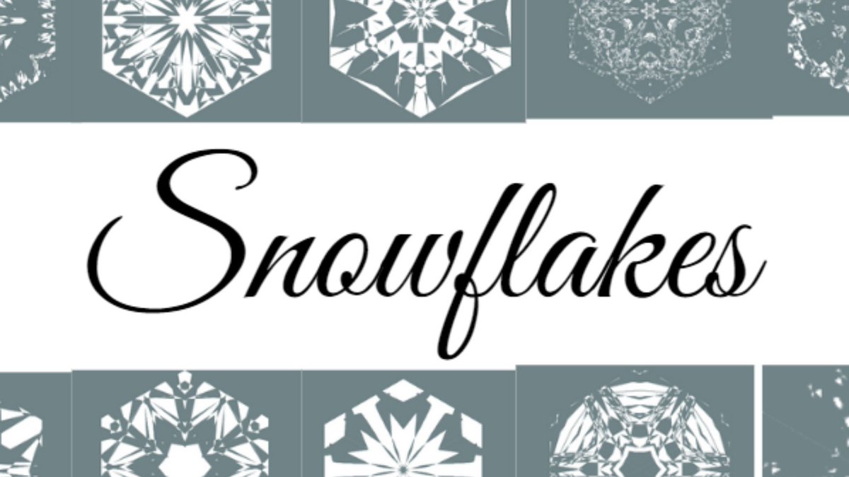 techwithtodd's tweet image. 3rd-5th graders @StanleyStampede loved making digital snowflakes in the computer lab this week.  Some students added their snowflakes to a @CanvaEdu slide. #ilovesse