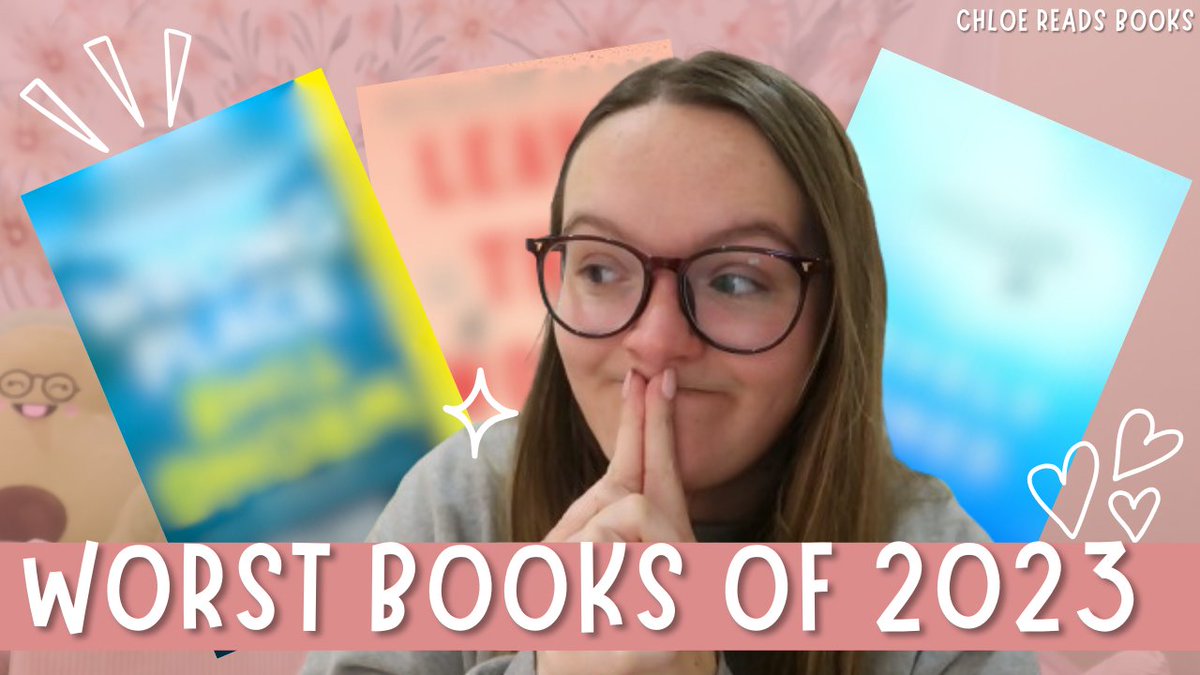 ChloeReadsBooks's tweet photo. My worst books of the year video is live! 👀
https://t.co/GUARol2iTu https://t.co/wmP0Gmxe7V