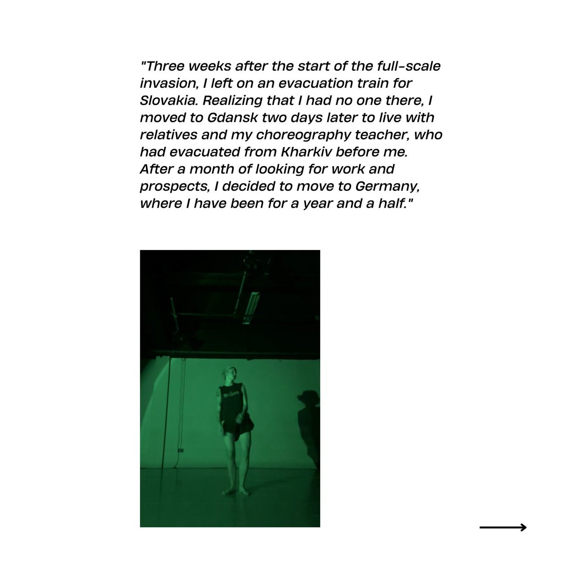 Join us at the Open Studio of Ukrainian dance artist &amp; Artists at Risk (AR) resident Mariia Filippova at 19:00 on 14 Dec 2023 at Z-Zentrum in #Frankfurt.

Her residency is hosted by ID_Frankfurt &amp; supported by <a href="/GoetheInstitut/">goetheinstitut</a>.

#Ukraine #Germany #art #artist #artistresidency