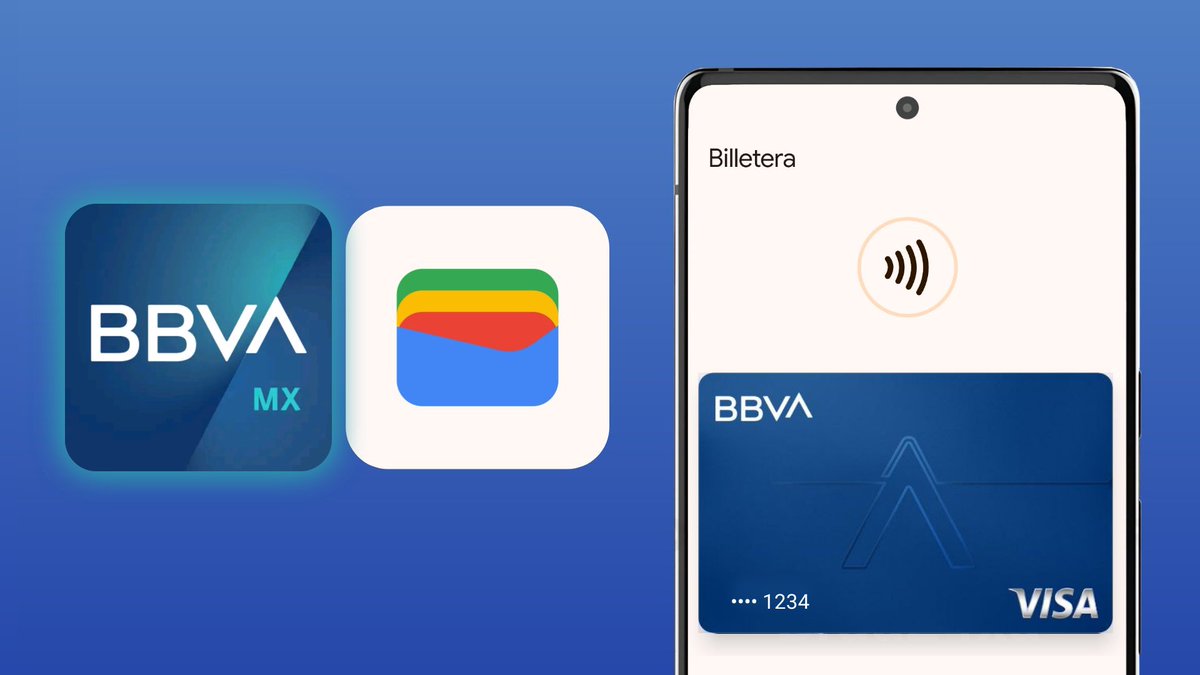ContactlessMX's tweet image. ¡BBVA ahora es compatible en Google Pay y Google Wallet en México! Estará llegando paulatinamente para todos los usuarios en México. Agradecimientos especiales a @ghostshrimp707. Lista de bancos actualizada: contactless.mx/bancos-y-tarje…