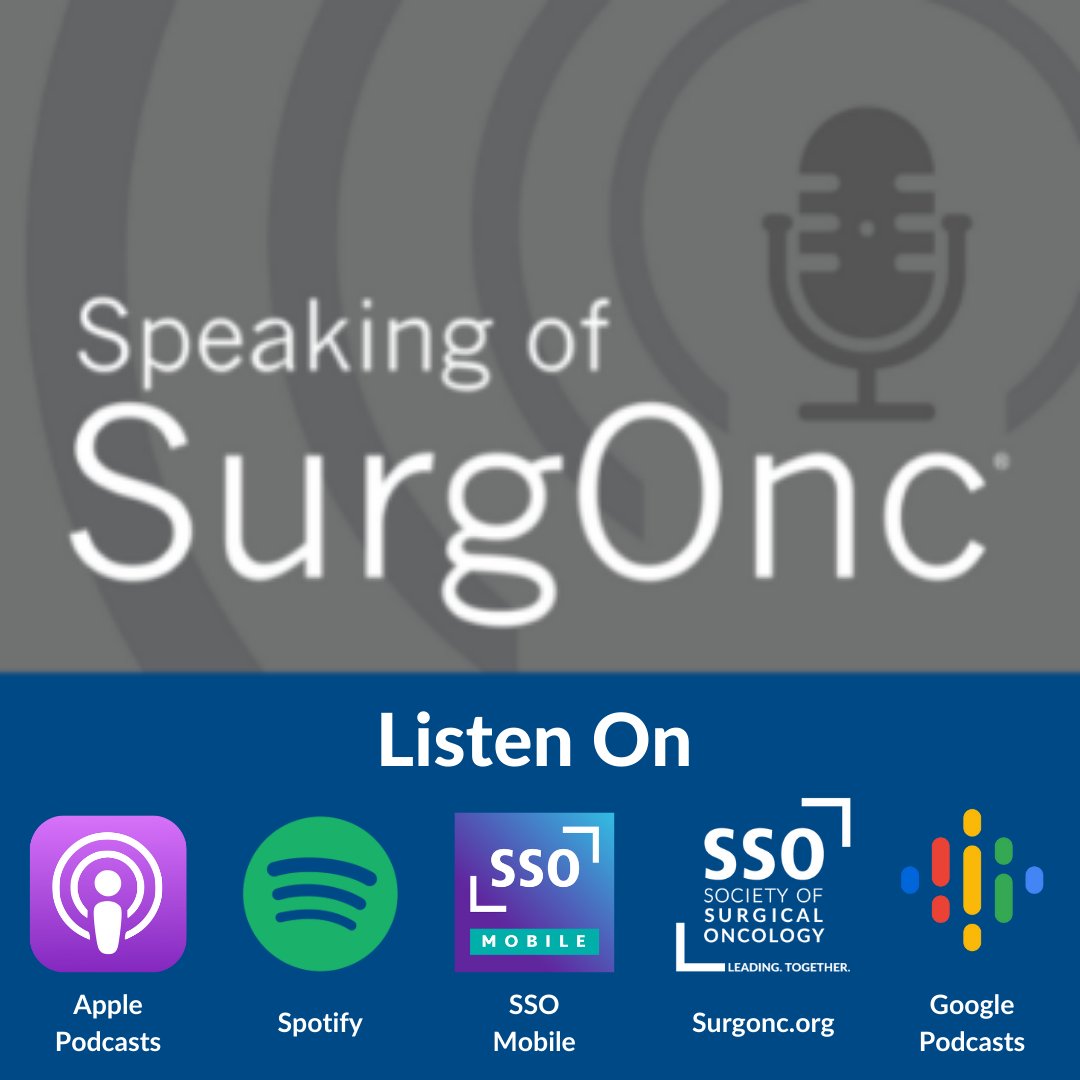 🎙️In our newest episode of Speaking of SurgOnc, Rick Greene, MD, discusses with Susan Tsai, MD, MHS, the results of an analysis examining the efficacy of second-line gemcitabine/nab-paclitaxel (GnP) after first-line FOLFIRINOX in the neoadjuvant setting.👂ow.ly/qzk150Qis38