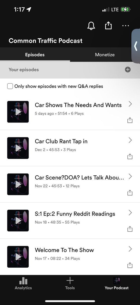 CommTrafficPod's tweet image. Got plenty content for any new listeners that have automotive interest Stop By and give it a listen #Automotive #PodcastAndChill #ChampionsLeague #fcklive #bist100