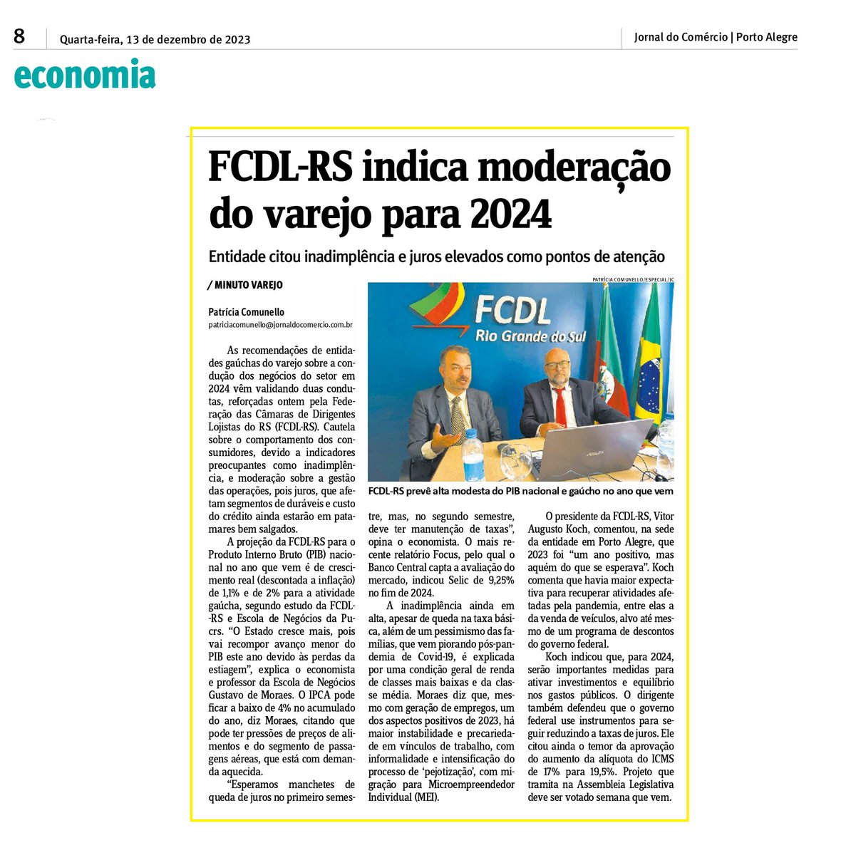 Natal 2023 - FCDL-RS - Federação das Câmaras de Dirigentes Lojistas do RS