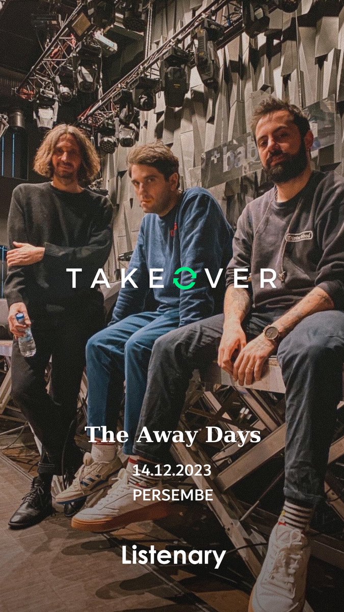 The Away Days, Instagram hesabımızı yarın bir günlüğüne devralıyor.💃 | @theawaydays Bizi, Instagram hesabımızdan da takip edebilirsiniz✨ 📎 instagram.com/listenary