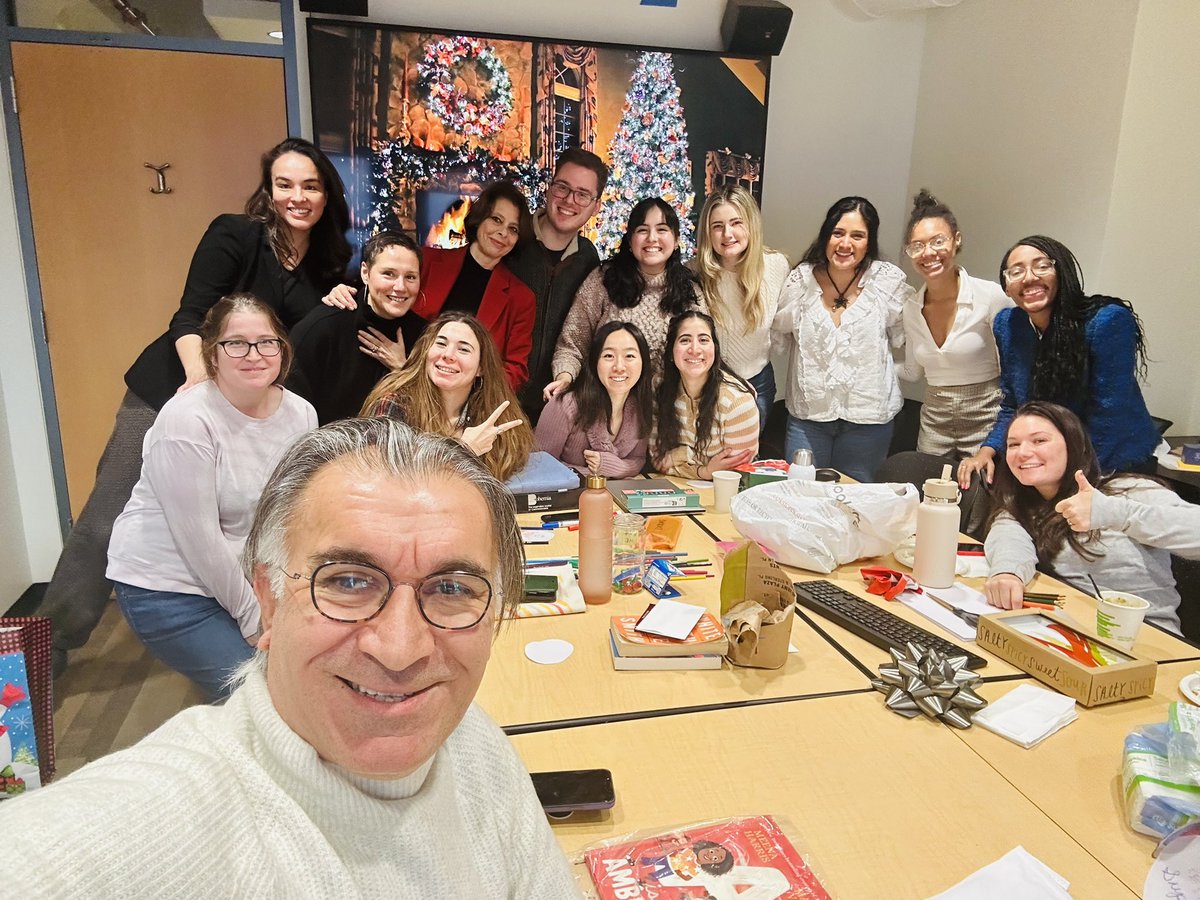 Last day of classes means celebration of our incredibly talented students in the Developmental doctoral program. Gifts, games and gratitude tree!
<a href="/NYUAppliedPsych/">NYU Steinhardt Applied Psychology</a> 
<a href="/TamisLeMondaNYU/">Catherine S. Tamis-LeMonda</a> 
<a href="/DrLaurenMims/">Dr. Lauren Mims 👩🏾‍🚀</a> 
<a href="/NatalieHBrito/">Natalie Brito</a> 
<a href="/niobe_way/">Niobe Way</a> 
<a href="/GiglianaMelzi/">Gigliana Melzi</a>