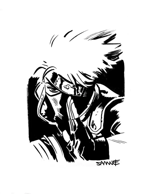 KAKASHI!!!!!!

Been a busy couple of months here but I'm getting back in the habit of doing warmup doodles again. Is there anyone/hung you'd like to see me take a swing at? 