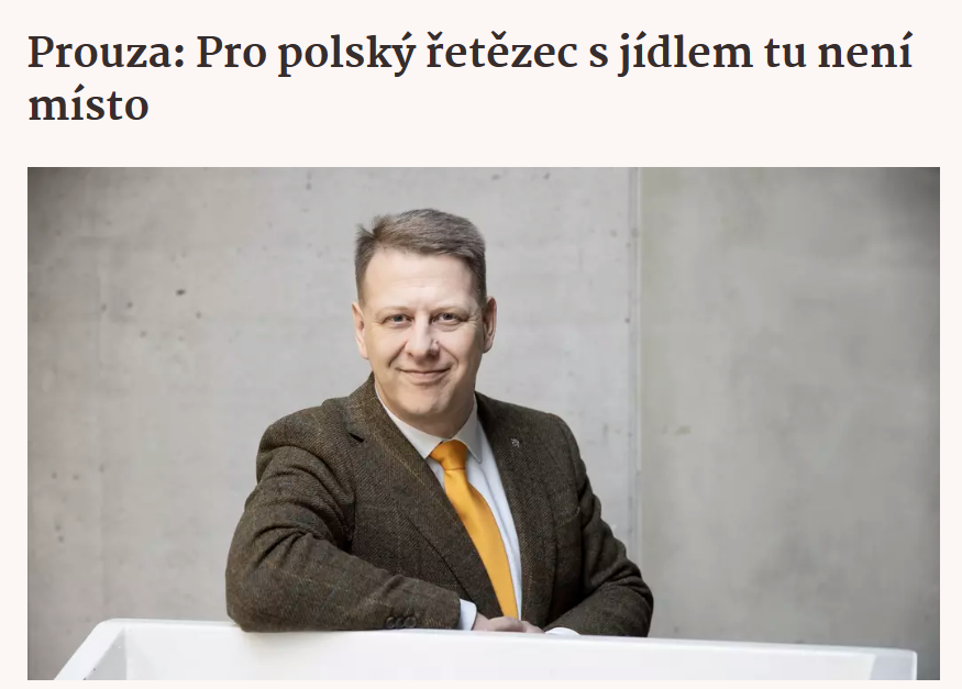 Tak určitě. Lobbista pro každého, kdo mu dobře zaplatí <a href="/ProuzaTomas/">Tomáš Prouza</a>, musí s falešným úsměvem tvrdit to, za co ho chlebodárci platí. Ale co tak to rozhodnutí nechat na lidech a jejich peněženkách, když už neschopná vláda <a href="/P_Fiala/">Petr Fiala</a> a impotentní <a href="/UOHS_CZ/">UOHS</a> zasáhnout nechtějí / neumí?