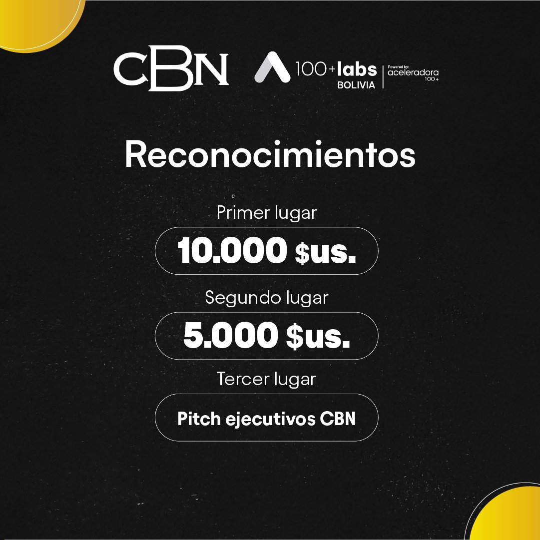 ¿Quieres ser parte del cambio sostenible?  Cervecería Boliviana Nacional busca  las mejores startups que ayuden a los pilares ESG de la compañia 

Postula hasta el 19 de enero y conoce las bases en comunidad.socialab.com/challenges/100…