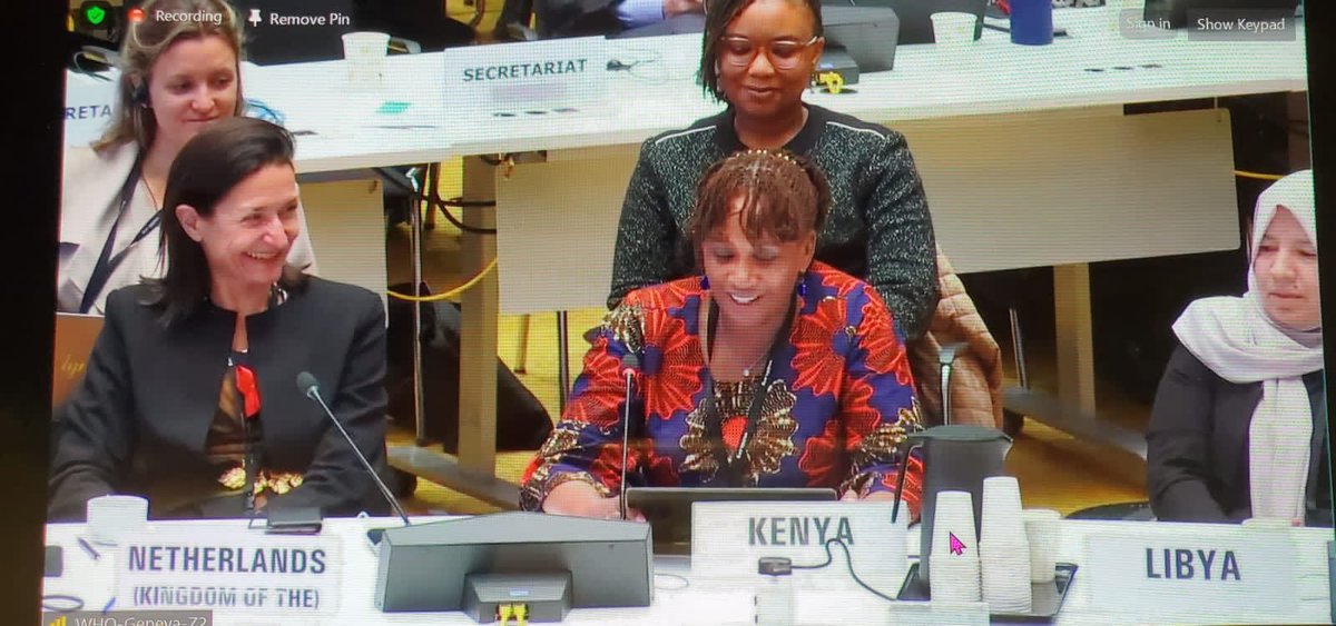 Kenya has been elected as the Chair of the Joint United Nations Programme on HIV/AIDS (UNAIDS) Programme Coordinating Board for the year 2024. On behalf of Cabinet Secretary Health Ms. Nakhumicha Wafula Dr Masha expressed Kenya’s commitment to the global response to HIV.