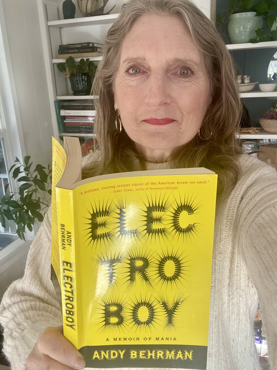 My copy of Electroboy by @electroboyusa just came. Riveting from the very first page. I can tell I won’t get much done on my to-do list today.