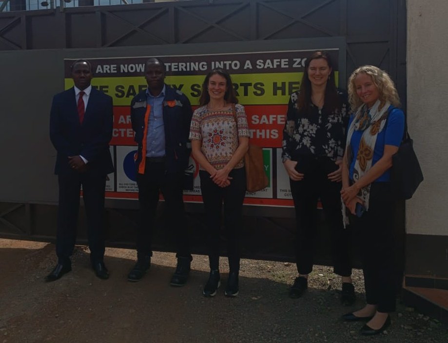 A team from @ilo paid us a courtesy call this morning and conducted a joint workplace inspection at Solai Paints Kariobangi, Kangaroo Brands Ltd and Balm Industries Ltd in Nairobi with an aim to assess #chemicalsafety practices in SMEs.

#safeworkenvironment
#chemicalandwaste